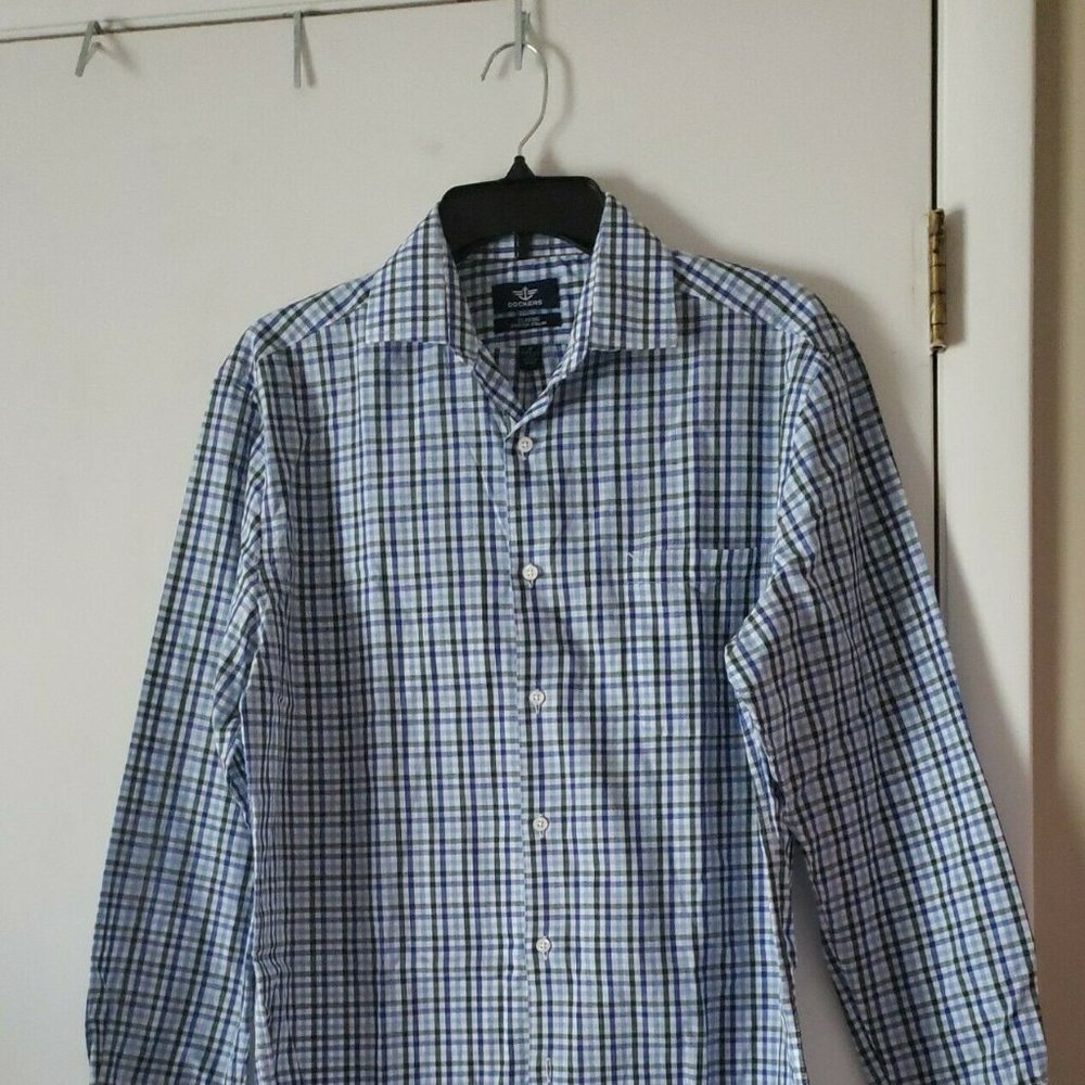 Dockers Size Small Blue dress shirt